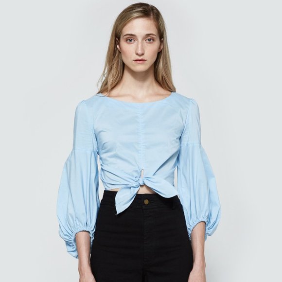 Farrow Tops - Farrow Bishop Sleeve Selena Top